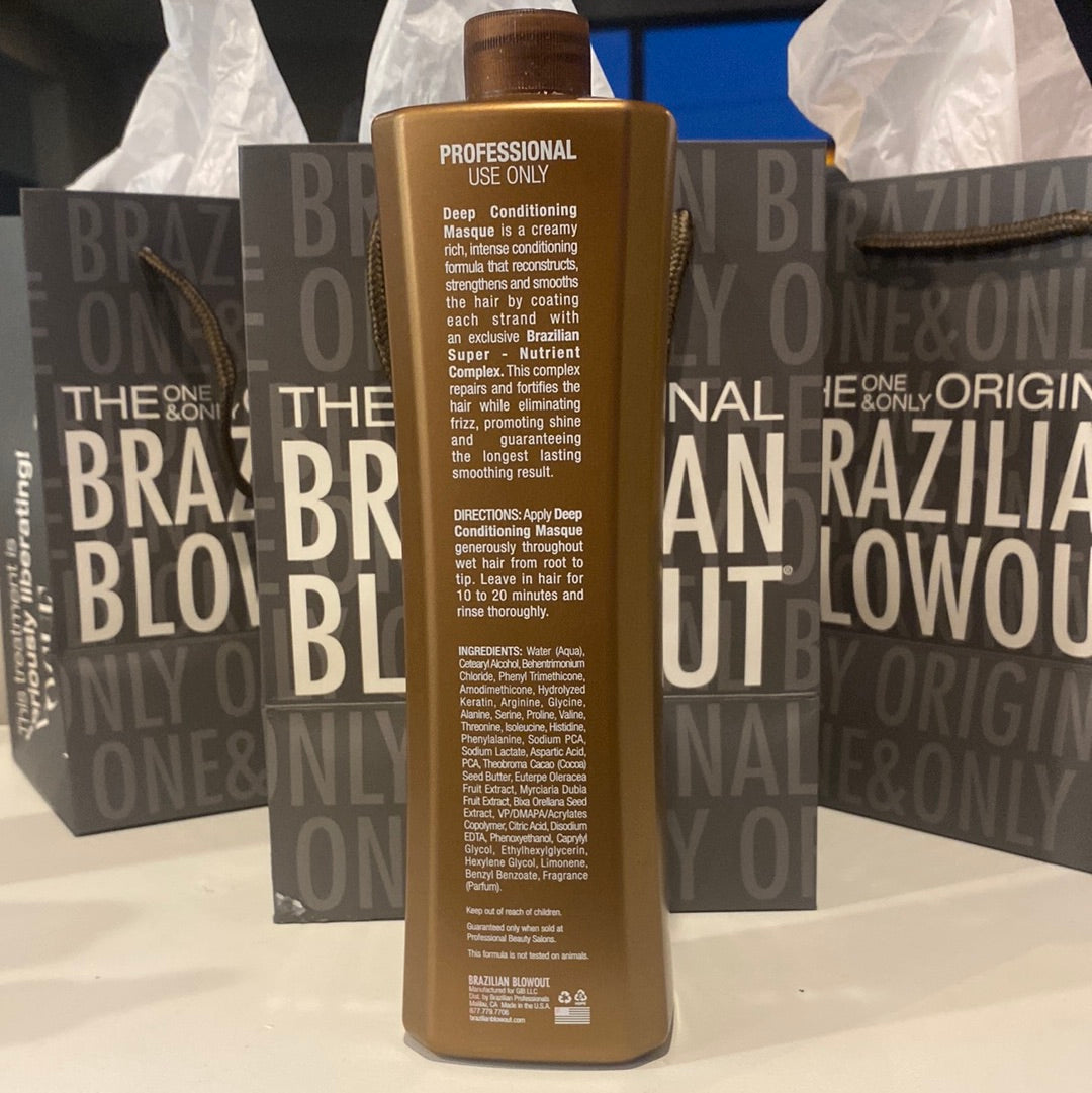 Brazilian Blowout Deep Conditioning Masque 24 fl oz