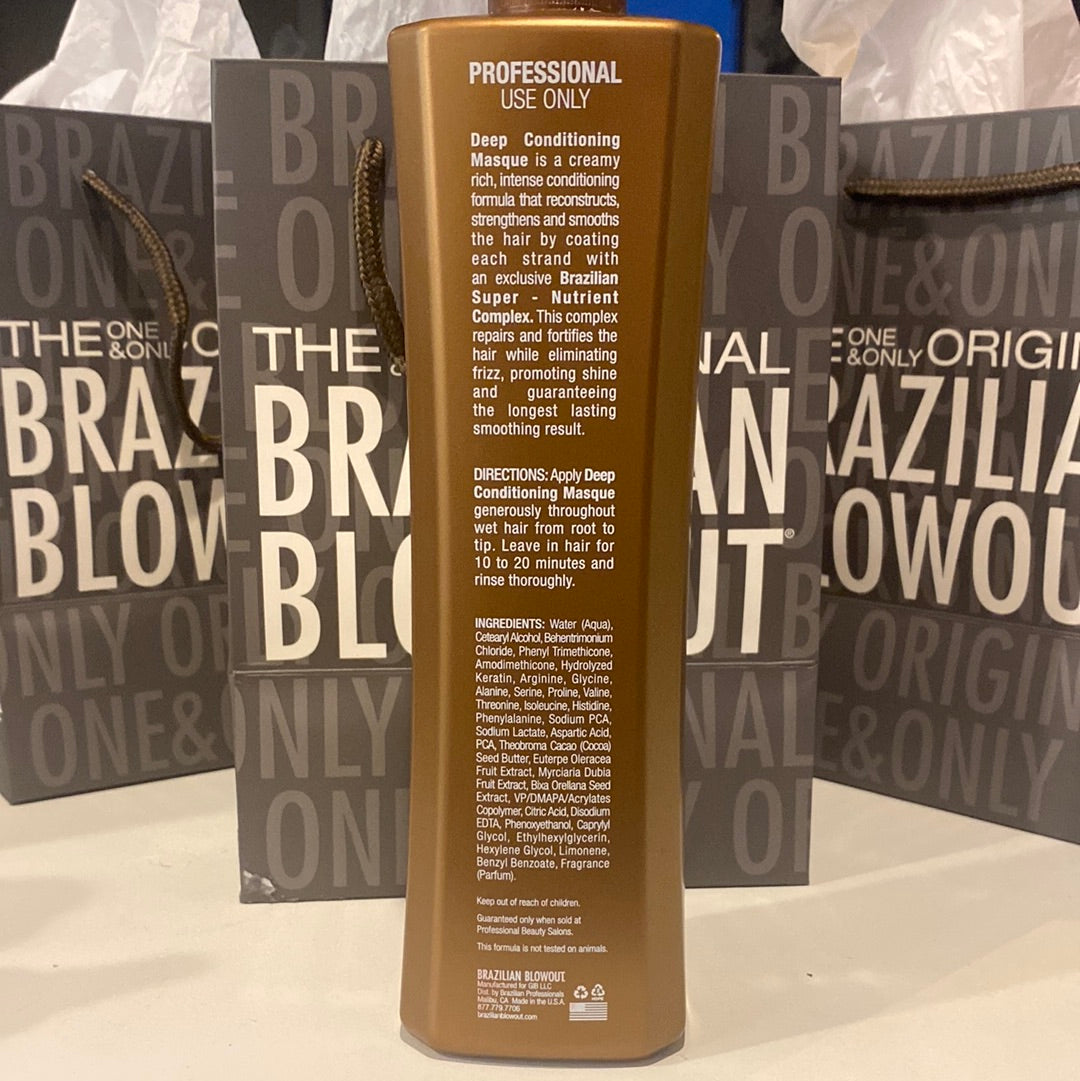 Brazilian Blowout Deep Conditioning Masque 24 fl oz