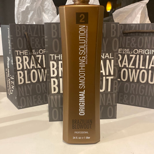 Brazilian blowout original smoothing solution 34 fl. oz  1 L