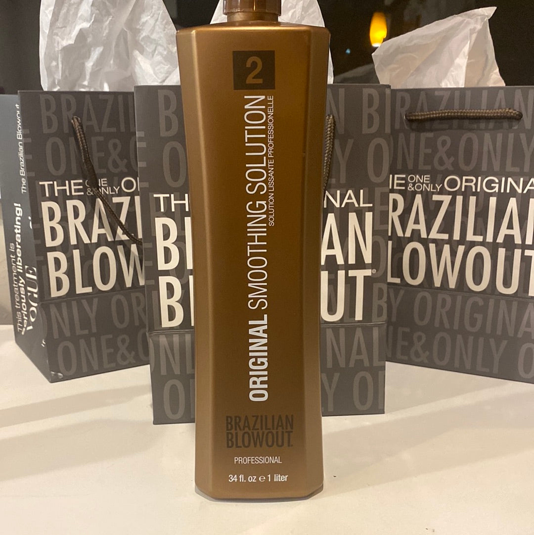 Brazilian blowout original smoothing solution 34 fl. oz  1 L